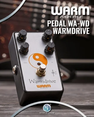 🎸 Warm Audio WA-WD Warmdrive
Overdrive clásico con el carácter de un amplificador boutique.  🔥 Circuito analógico con tono cálido y dinámico
🎛️ Controles Volume, Drive, Tone y Voice para moldear tu sonido
🎶 Responde a la dinámica de tu interpretación
🔁 True Bypass para conservar el tono original
⚡ Alimentación 9V (batería o adaptador)  Ideal para guitarristas que buscan un overdrive expresivo y musical.  📍 Encuéntralo en nuestras tiendas de:
Medellín - Bogotá - Cali - Bucaramanga - Pereira
O en nuestra tienda virtual: tmsmusic.co
@warmaudio