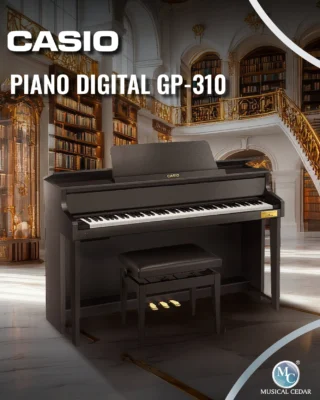 🎹 PIANO DIGITAL CASIO GP-310
Piano digital de la serie Celviano Grand Hybrid con 88 teclas de madera y acción Natural Grand Hammer Action, desarrollado para ofrecer una respuesta y sensación cercanas a un piano de cola acústico. Incorpora el motor de sonido AiR Grand, 256 notas de polifonía, 26 sonidos integrados y un sistema de seis altavoces que brinda una reproducción sonora rica y detallada. Ideal para pianistas exigentes, estudio avanzado y escenarios profesionales.
📍 Disponible en tiendas físicas Medellín, Bogotá, Cali, Bucaramanga y Pereira o en nuestra tienda virtual tmsmusic.co
Casio Music Gear  @casiotecladoslatinamerica